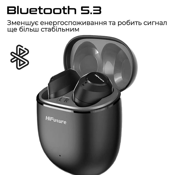 Фото - Навушники вкладиші бездротові TWS HiFuture olymbuds3.black
