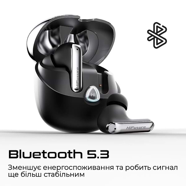 Фото - Наушники вкладыши беспроводные TWS HiFuture sonicair.black