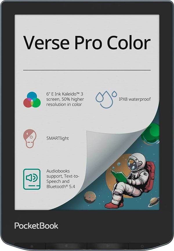 Фото - Электронная книга PocketBook 634 Verse Pro Color Stormy Sea (PB634K3-1-CIS)