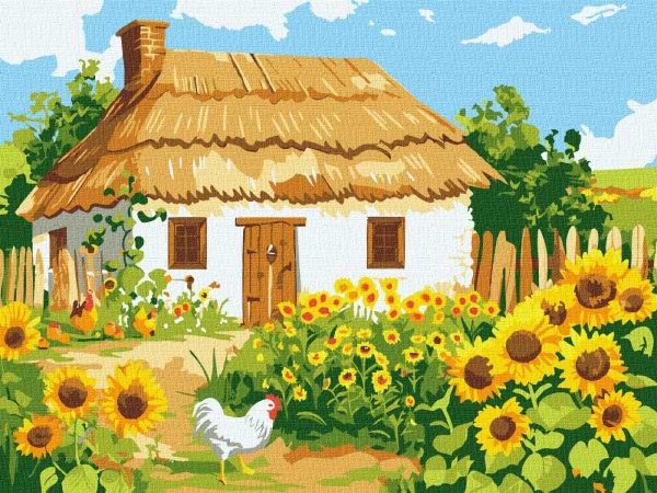 Купити Картина за номерами Ideyka Рідний будиночок 30х40 см (KHO6350) - Фото 1 Картина за номерами Ideyka Рідний будиночок 30х40 см (KHO6350) - Фото 1