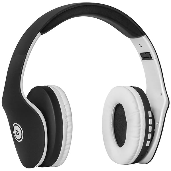Фото - Наушники полноразмерные беспроводные Defender FreeMotion B525 Bluetooth Black-White (63525)