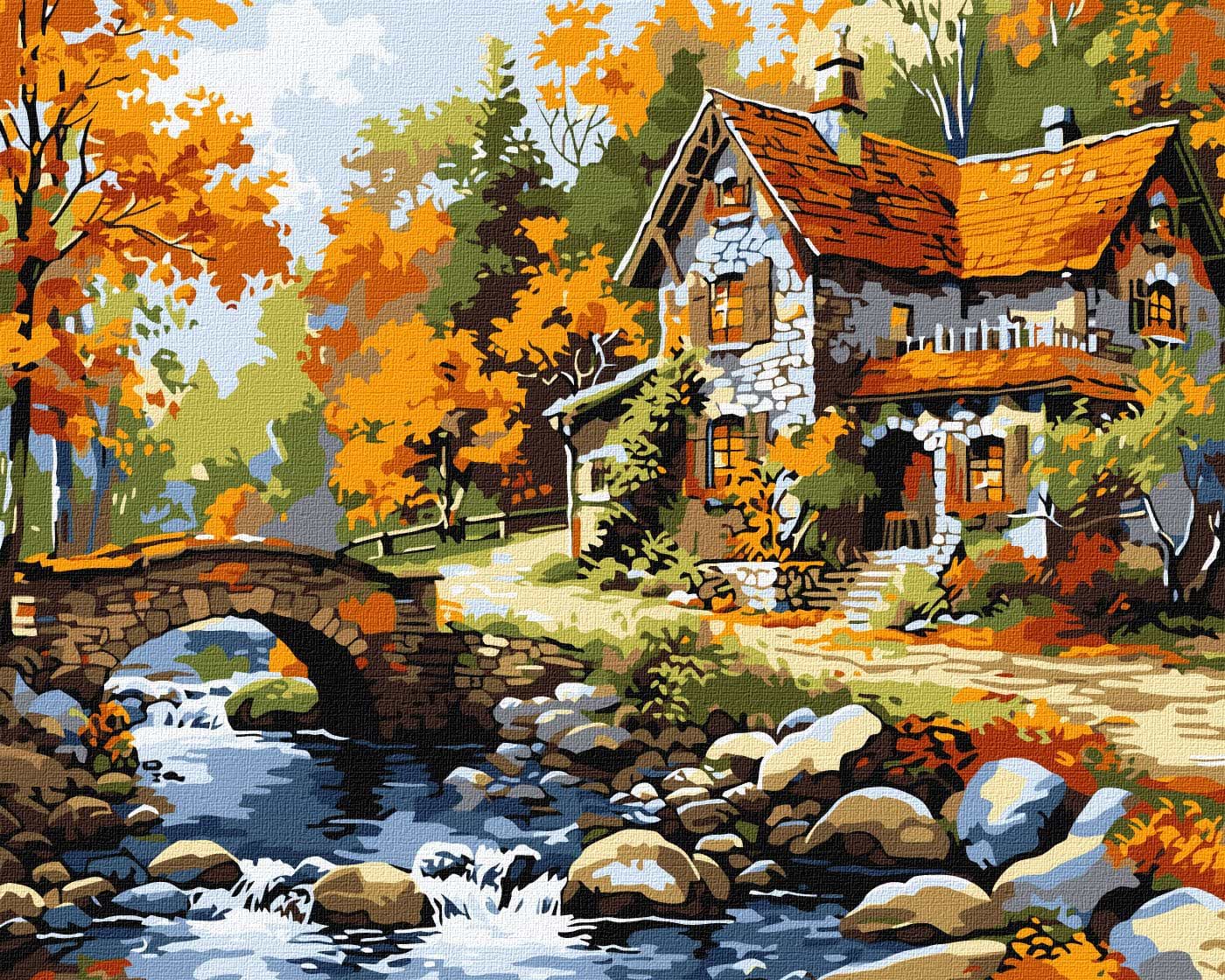 Картина за номерами Ideyka Гармонія природи ©art_selena_ua 40х50 см (KHO6353) - Фото 1