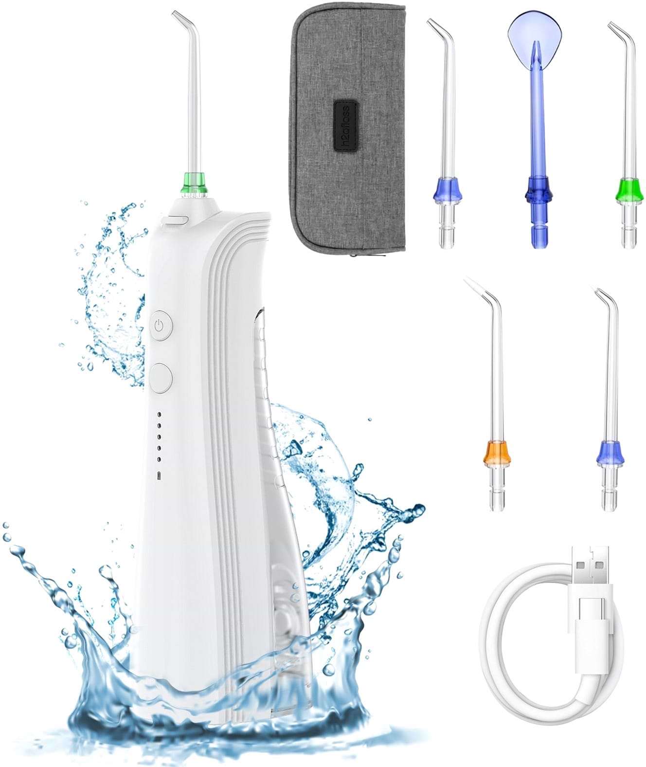 Іригатор H2OFloss HF-A6 White - Фото 1