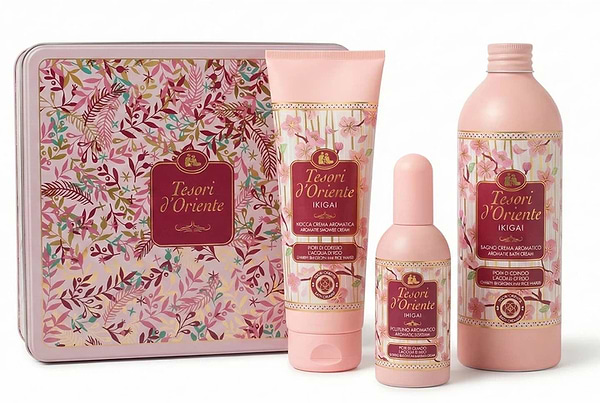 Фото - Подарунковий набір для догляду за тілом Tesori d'Oriente METAL BOX ІКІҐАЙ (8000603168970)