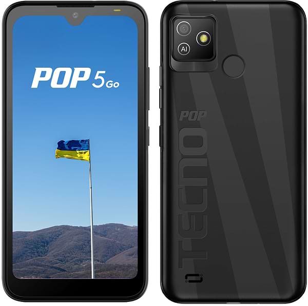 Фото - Уценка - Смартфон Tecno POP 5 Go (BD1) 1/16Gb Dual Sim Aether Black