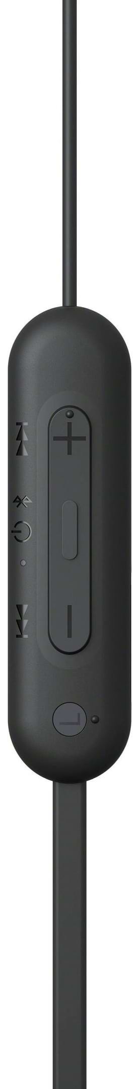 Фото - Навушники вкладиші бездротові Sony WI-C100 Black (WIC100B.CE7)