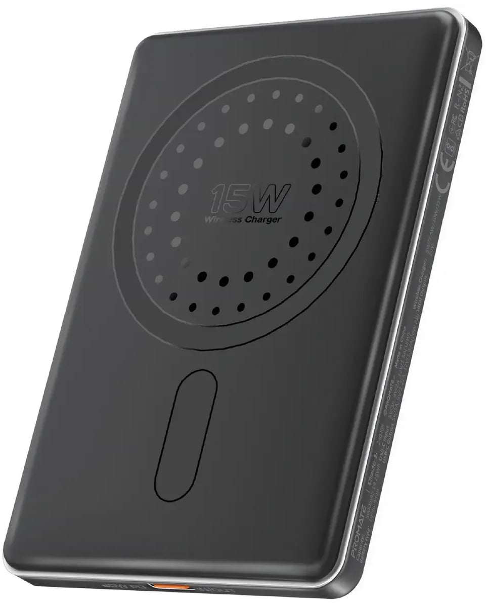 Батарея мобильная Promate 5000mAh (blade-5.black) - Фото 1