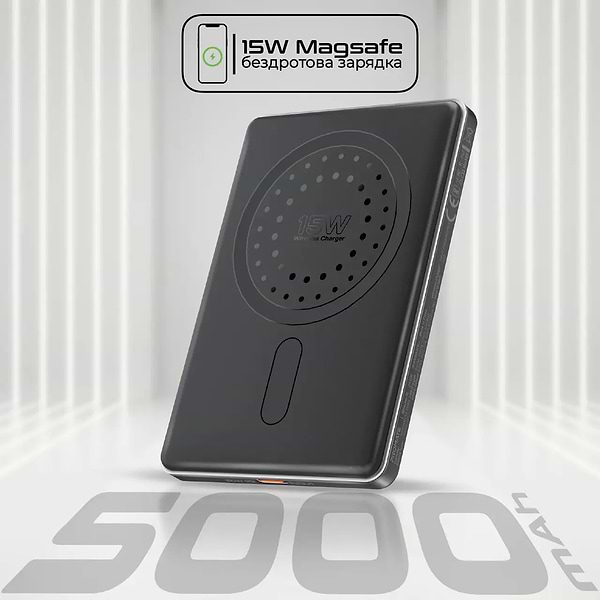 Фото - Батарея мобільна Promate 5000mAh (blade-5.black)