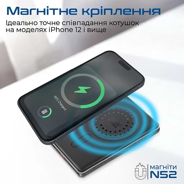Фото - Батарея мобільна Promate 5000mAh (blade-5.black)