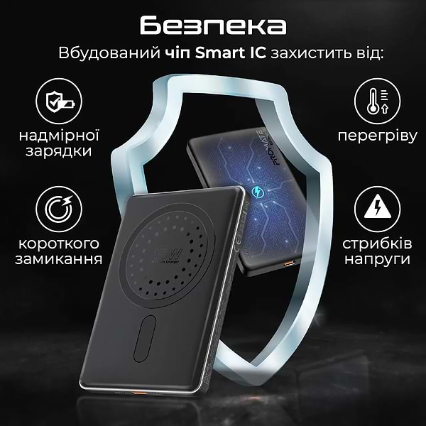 Фото - Батарея мобільна Promate 5000mAh (blade-5.black)