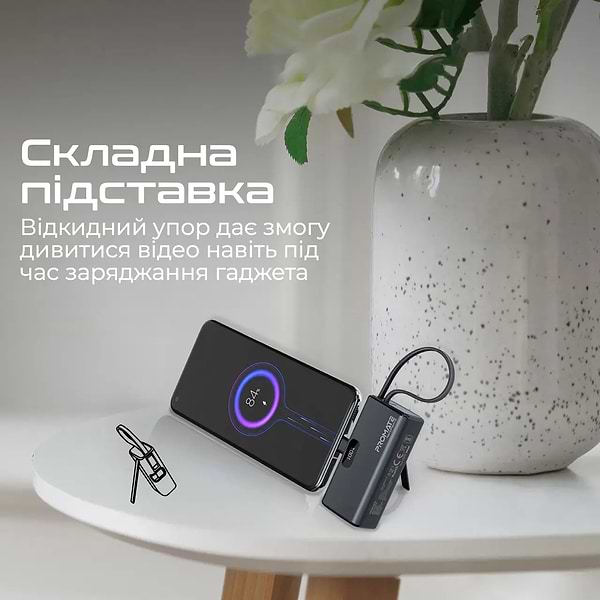Фото - Батарея мобільна Promate 5000mAh (nanopack-5.black)