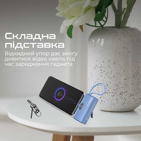 Фото - Батарея мобильная Promate 5000mAh (nanopack-5.navy)