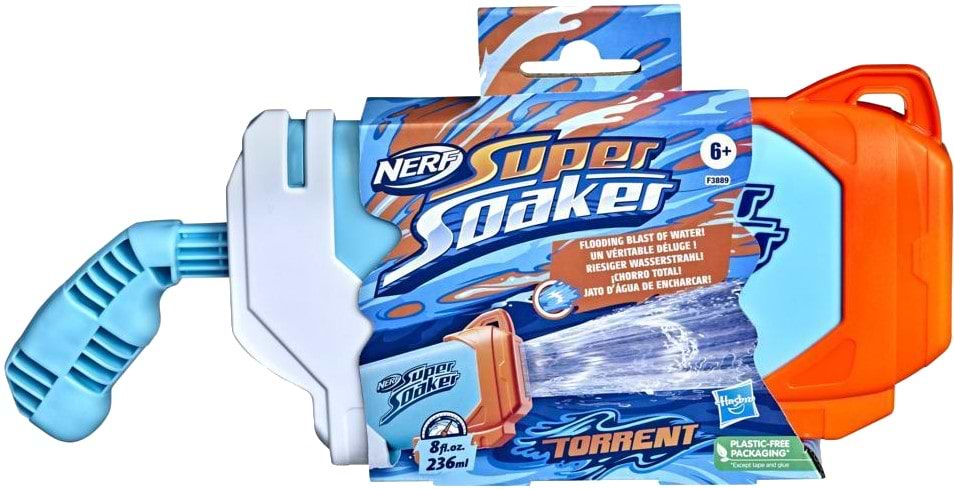 Водяной бластер Hasbro NERF SUPER SOAKER TORRENT (F3889) - Фото 1