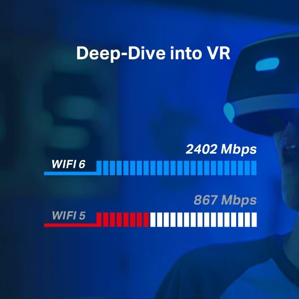 Фото - Адаптер сети WiFi TP-Link Archer TX50E