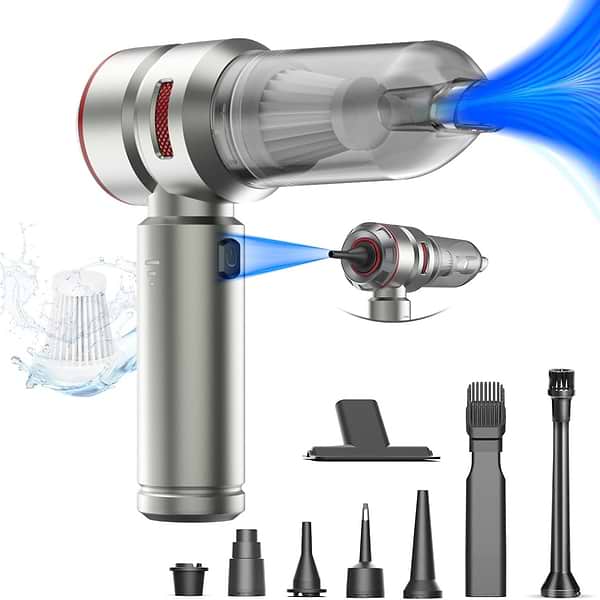 Фото - Автомобільний пилосос Suitu ST-6659 Silver Red