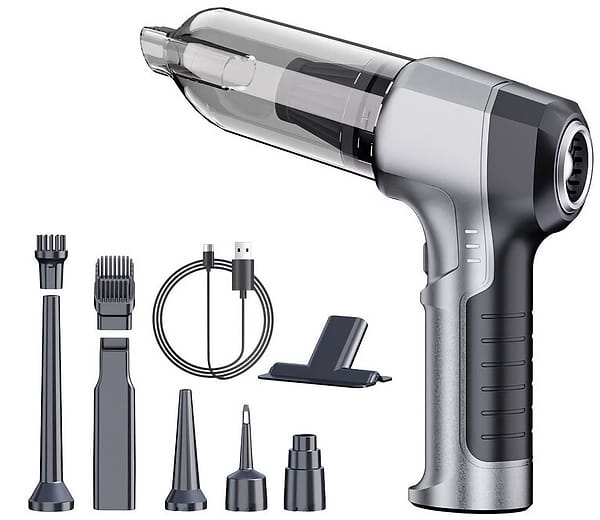 Фото - Пылесос ручной для автомобиля Suitu ST-6687 Silver Black