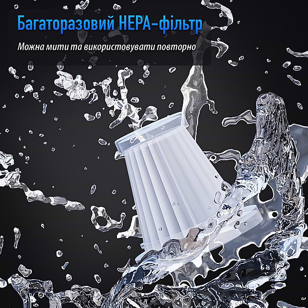 Фото - Пылесос ручной для автомобиля Suitu ST-6687 Silver Black