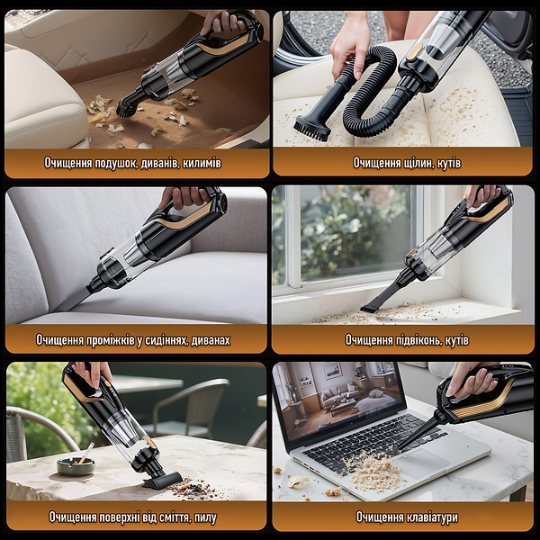 Фото - Автомобільний пилосос Suitu ST-128PLUS – Black