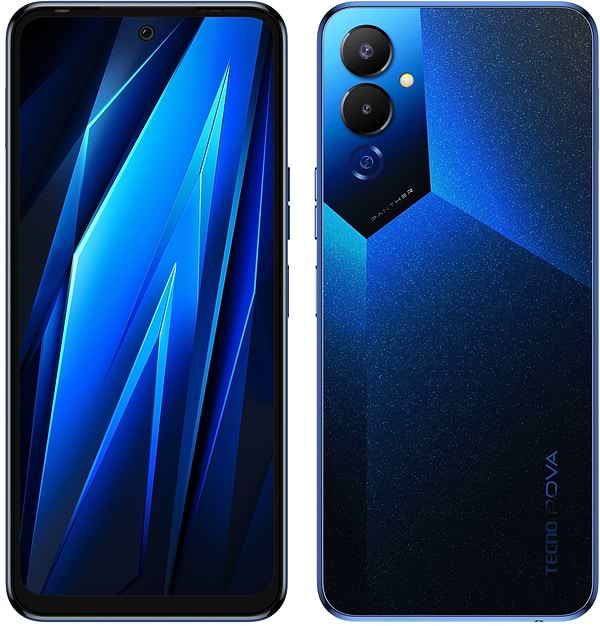 Фото - Смартфон Tecno Pova-4 8/128Gb Cryolite Blue (LG7n)