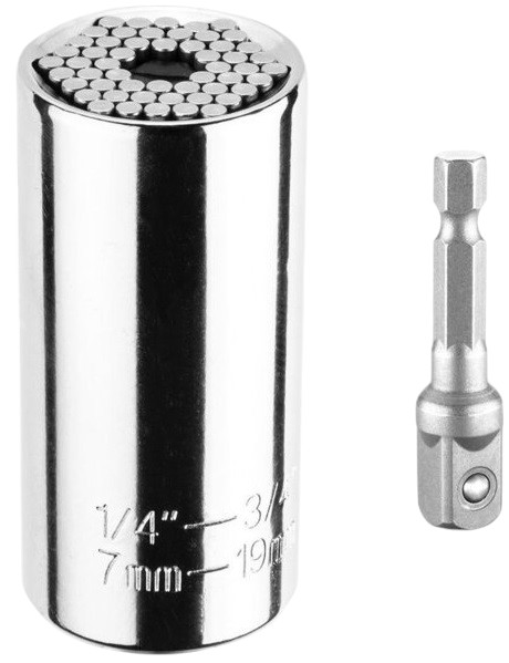 Торцева голівка GRAPHITE 7-19мм (55H224)