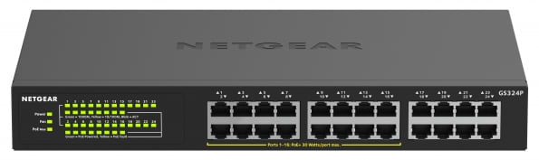 Коммутатор локальной сети (Switch) Netgear GS324P-100EUS - Фото 1