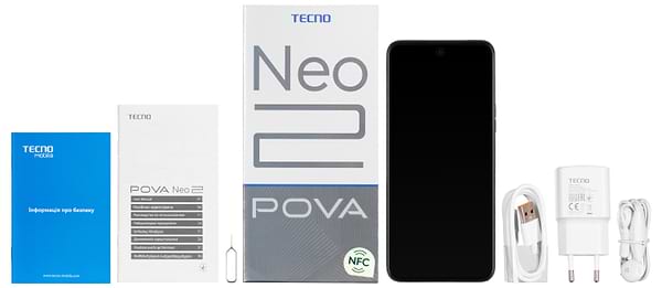 Фото - Смартфон Tecno Pova-4 8/128Gb Cryolite Blue (LG7n)