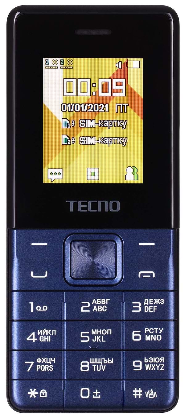 Фото - Мобильный телефон Tecno T301 Dual Sim Deep Blue