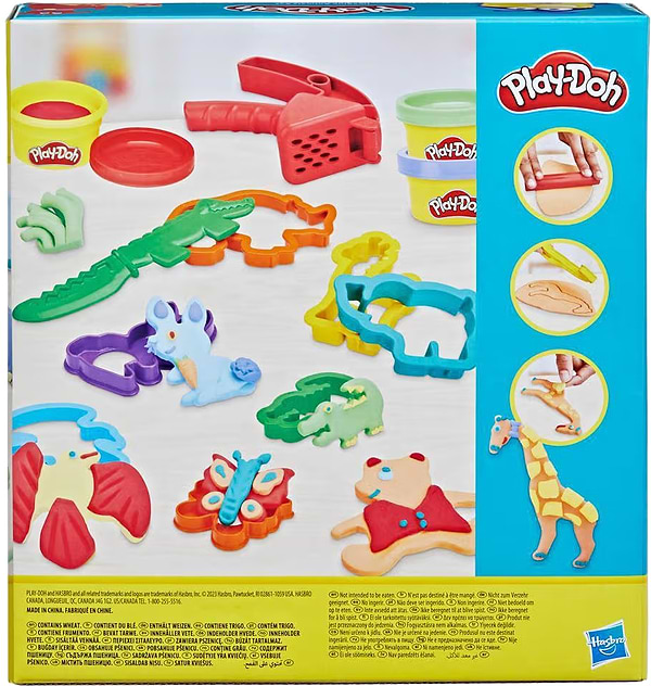 Фото - Набори для ліплення Hasbro Play Doh Креативні колекції IMAGINE ANIMALS SET (F7384_F8161)