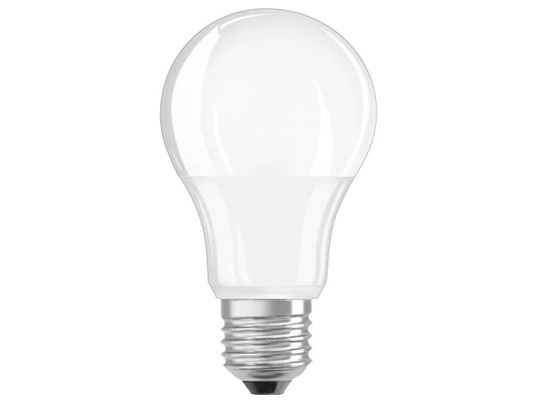 Фото - Лампочка светодиодная Osram LED E27 6,5Вт 4000K 600Лм CLA65 (4058075757608)