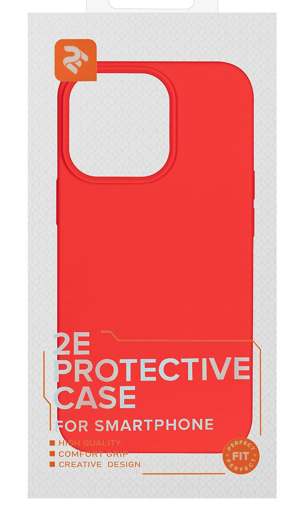 Фото - Чохол для смартфону 2E for Apple iPhone 14 Pro Liquid Silicone Red (2E-IPH-14PR-OCLS-RD)