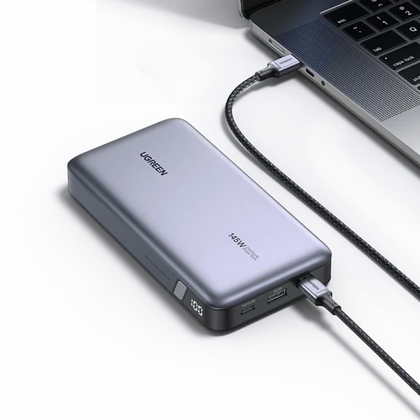 Фото - Батарея мобильная UGREEN 145W USB-C laptop/phone 25000mAh (PB205/90597A)