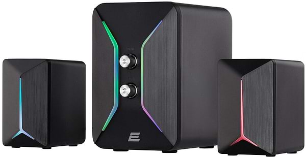 Фото - Комп'ютерна акустика компактна 2.0 2E PCS301 USB Black (2E-PCS301BK)