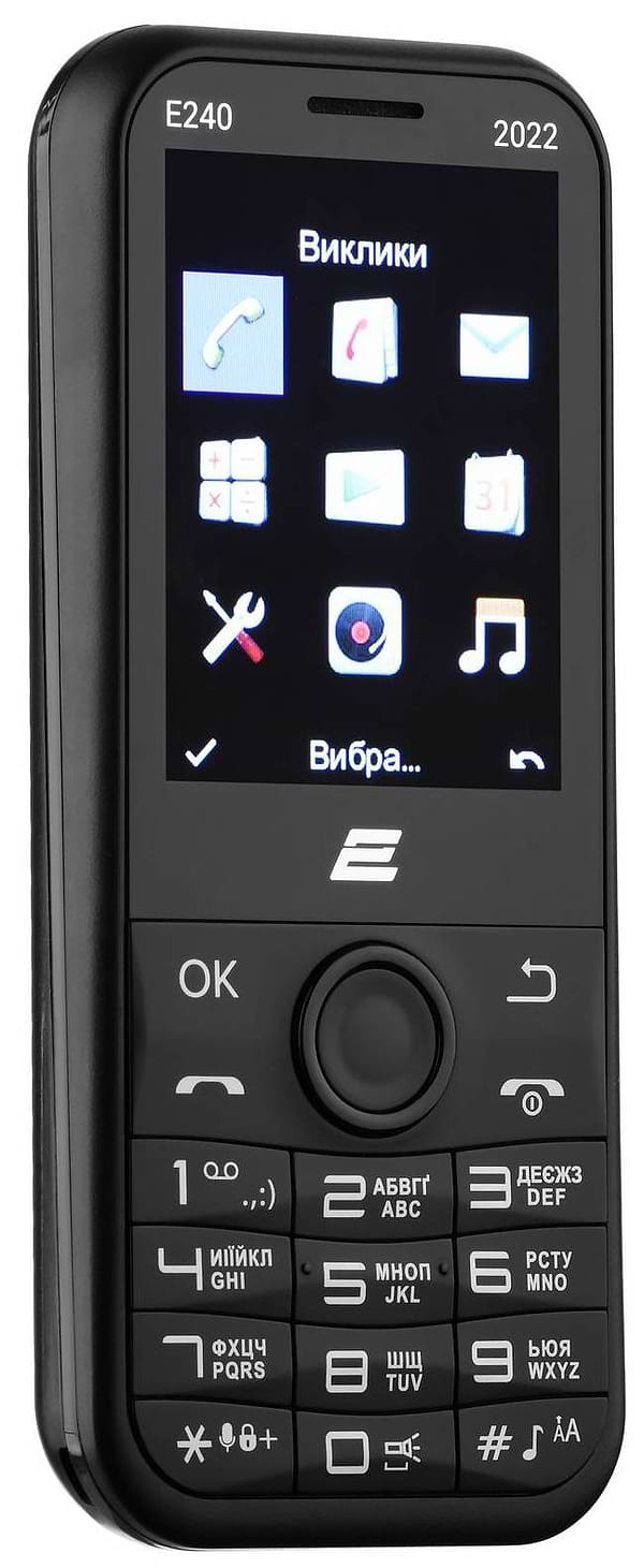 Фото - Мобильный телефон 2E E240 2022 Dual Sim Black