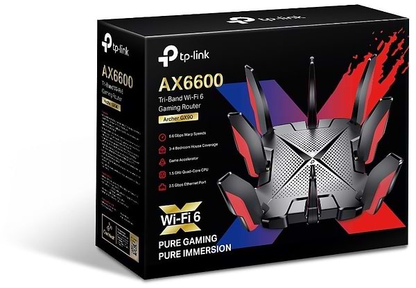 Фото - Маршрутизатор интернет WiFi6 TP-Link Archer GX90
