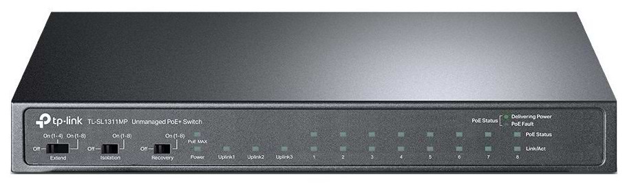 Коммутатор локальной сети (Switch) TP-Link TL-SL1311MP - Фото 1
