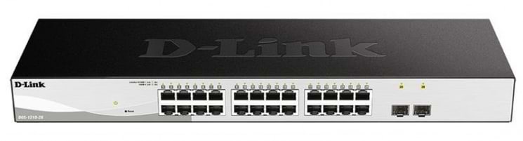 Коммутатор локальної мережі (Switch) D-Link DGS-1210-26/E