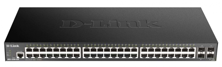 Коммутатор локальної мережі (Switch) D-Link DGS-1250-52X/E