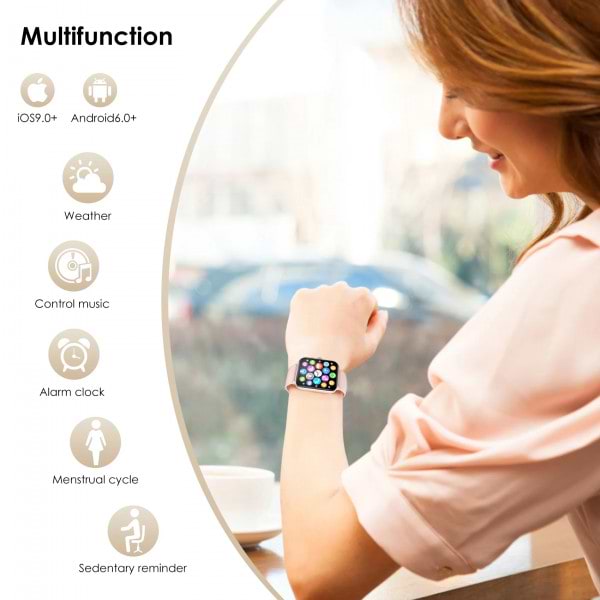 Фото - Смарт-часы Blackview R50 Pink