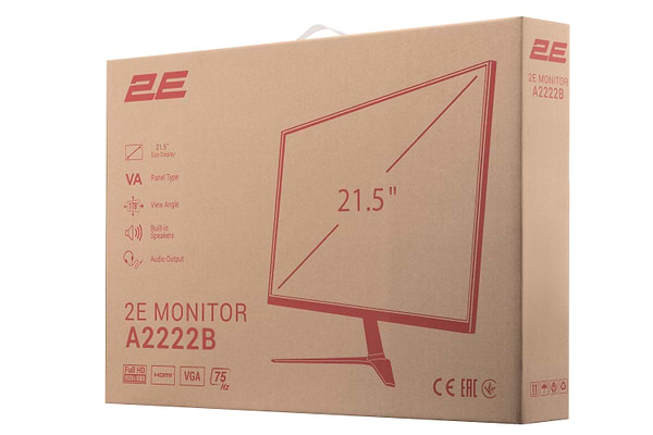 Фото - Монітор 2E A2222B (2E-A2222B-01.UA)