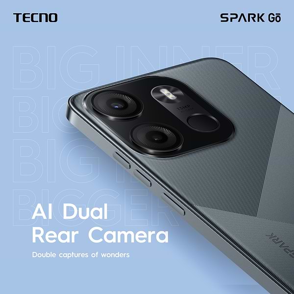 Фото - Смартфон Tecno Spark Go 2023 (BF7) 4/64Gb Endless Black