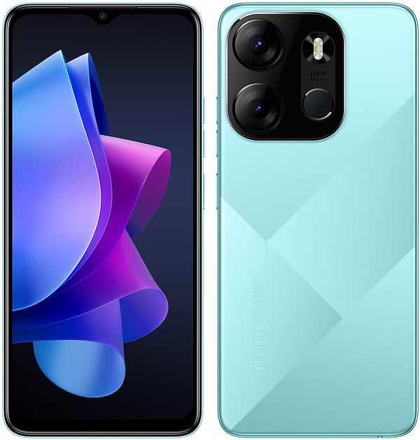 Фото - Смартфон Tecno Spark Go 2023 (BF7) 4/64Gb Uyuni Blue Фото - Смартфон Tecno Spark Go 2023 (BF7) 4/64Gb Uyuni Blue