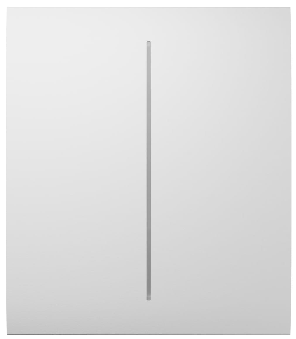 Кнопка центральна для двоклавішного вимикача Ajax CenterButton 2-gang for LightSwitch,Jeweler White (000029795)