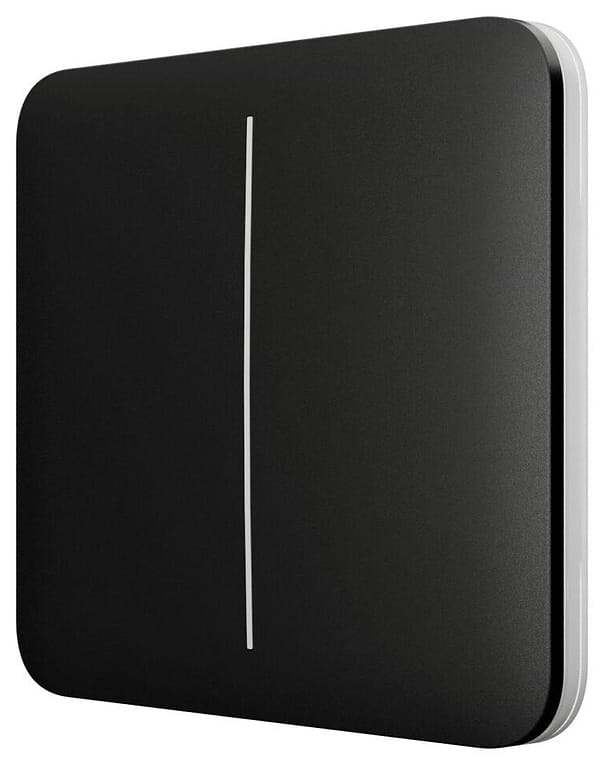 Фото - Кнопка для двоклавішного вимикача Ajax SoloButton 2-gang for LightSwitch, Jeweler (000029797)