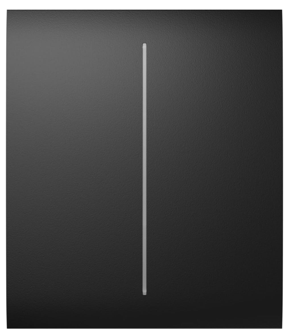 Кнопка центральна для двоклавішного вимикача Ajax CenterButton 2-gang for LightSwitch,Jeweler Black (000029801)