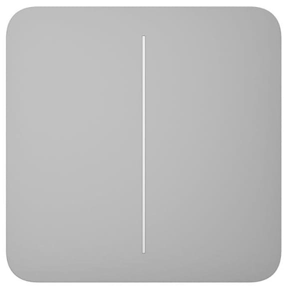 Кнопка для двоклавішного вимикача Ajax SoloButton 2-gang for LightSwitch, Jeweler (000029814)