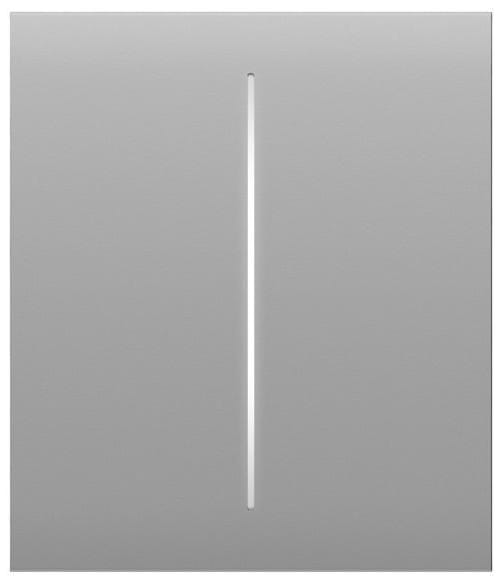 Фото - Кнопка центральна для двоклавішного вимикача Ajax CenterButton 2-gang for LightSwitch,Jeweler Fog (000029818)