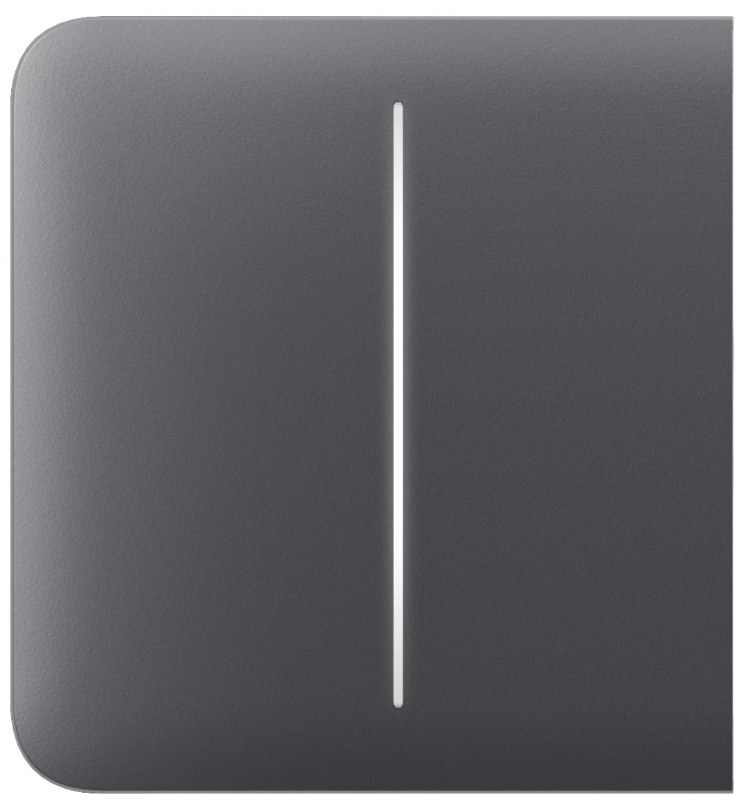 Кнопка бокова для двоклавішного вимикача Ajax SideButton 2-gang for LightSwitch Jeweler Graphite (000029822)