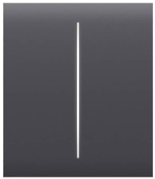 Фото - Кнопка центральная для двухклавишного выключателя Ajax CenterButton 2-gang for LightSwitch,Jeweler Graphite (000029824)