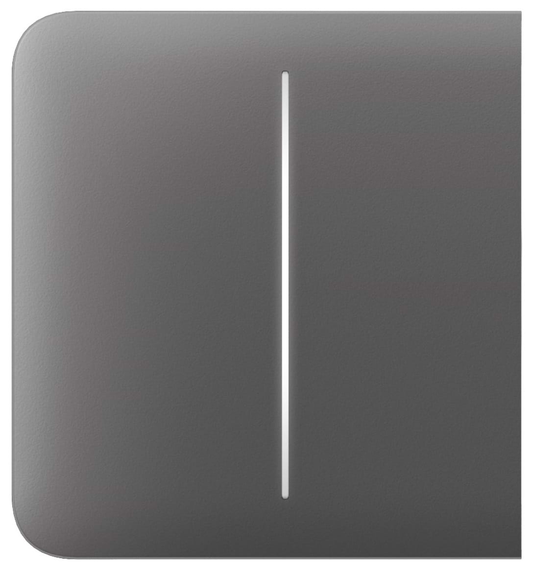 Кнопка бокова для двоклавішного вимикача Ajax SideButton 2-gang for LightSwitch Jeweler Grey (000029828)