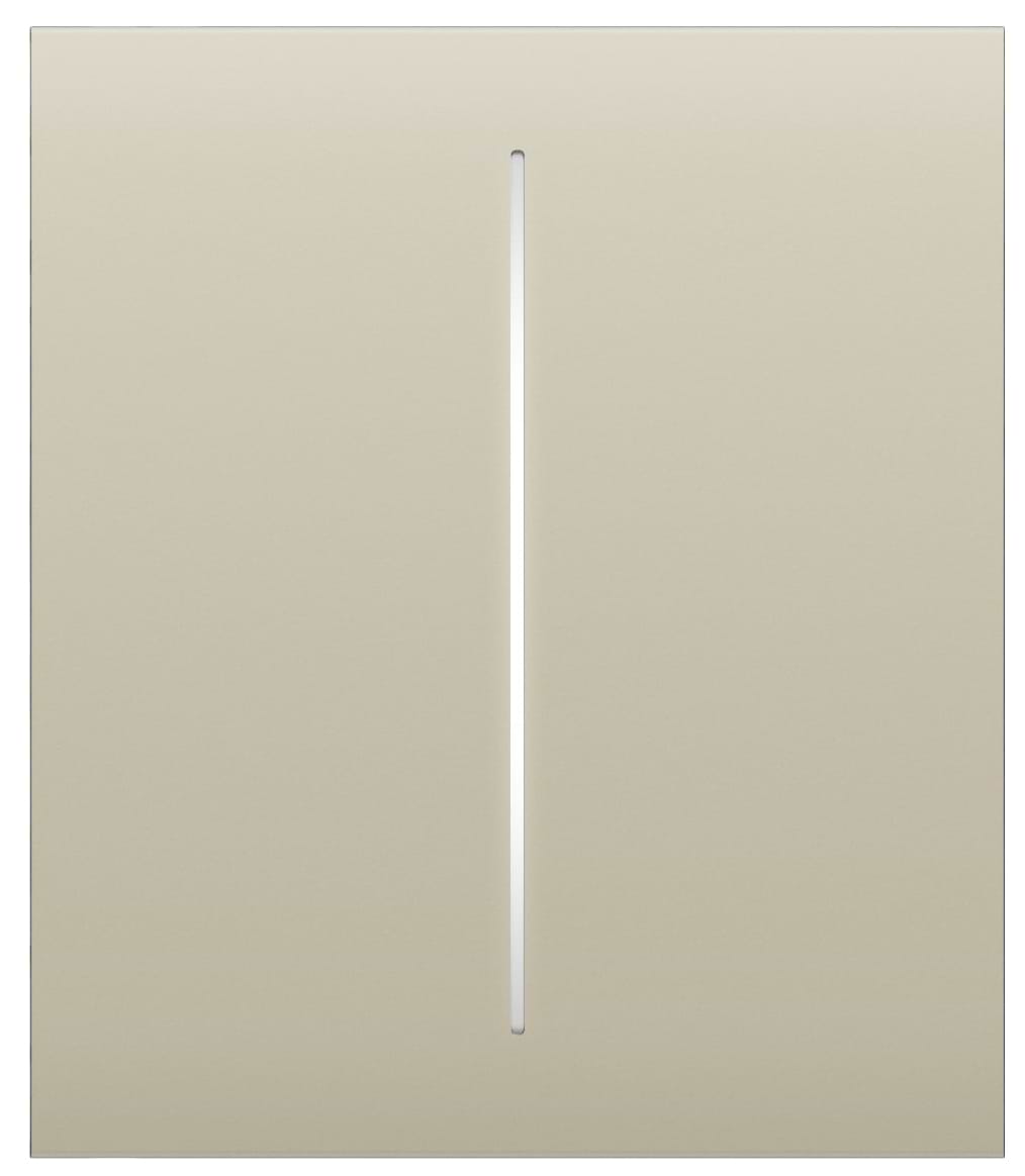 Кнопка центральна для двоклавішного вимикача Ajax CenterButton 2-gang for LightSwitch,Jeweler Ivory (000029836)